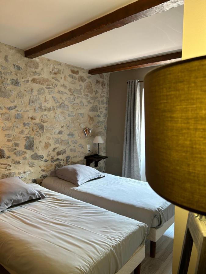 Hotel La Claveliere Saint-Auban-sur-lʼOuvèze Exterior foto